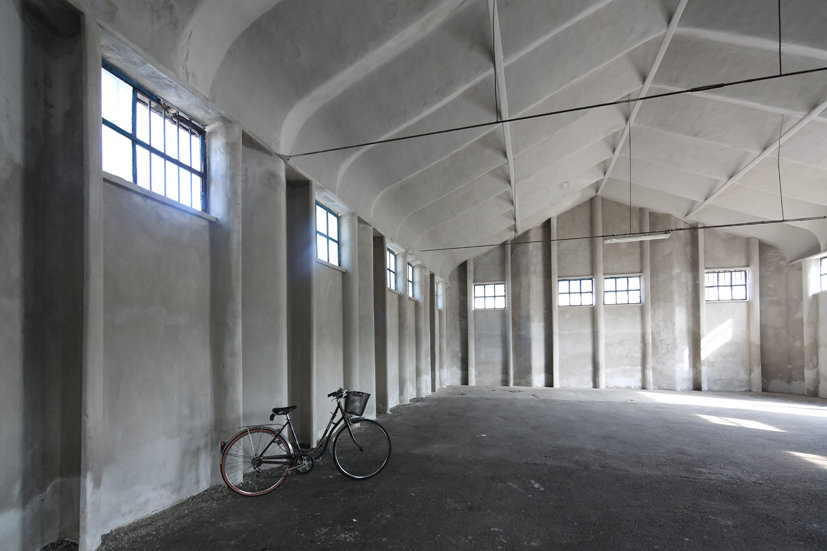 
Padiglione di ferrocemento di Pier Luigi Nervi alla Magliana 