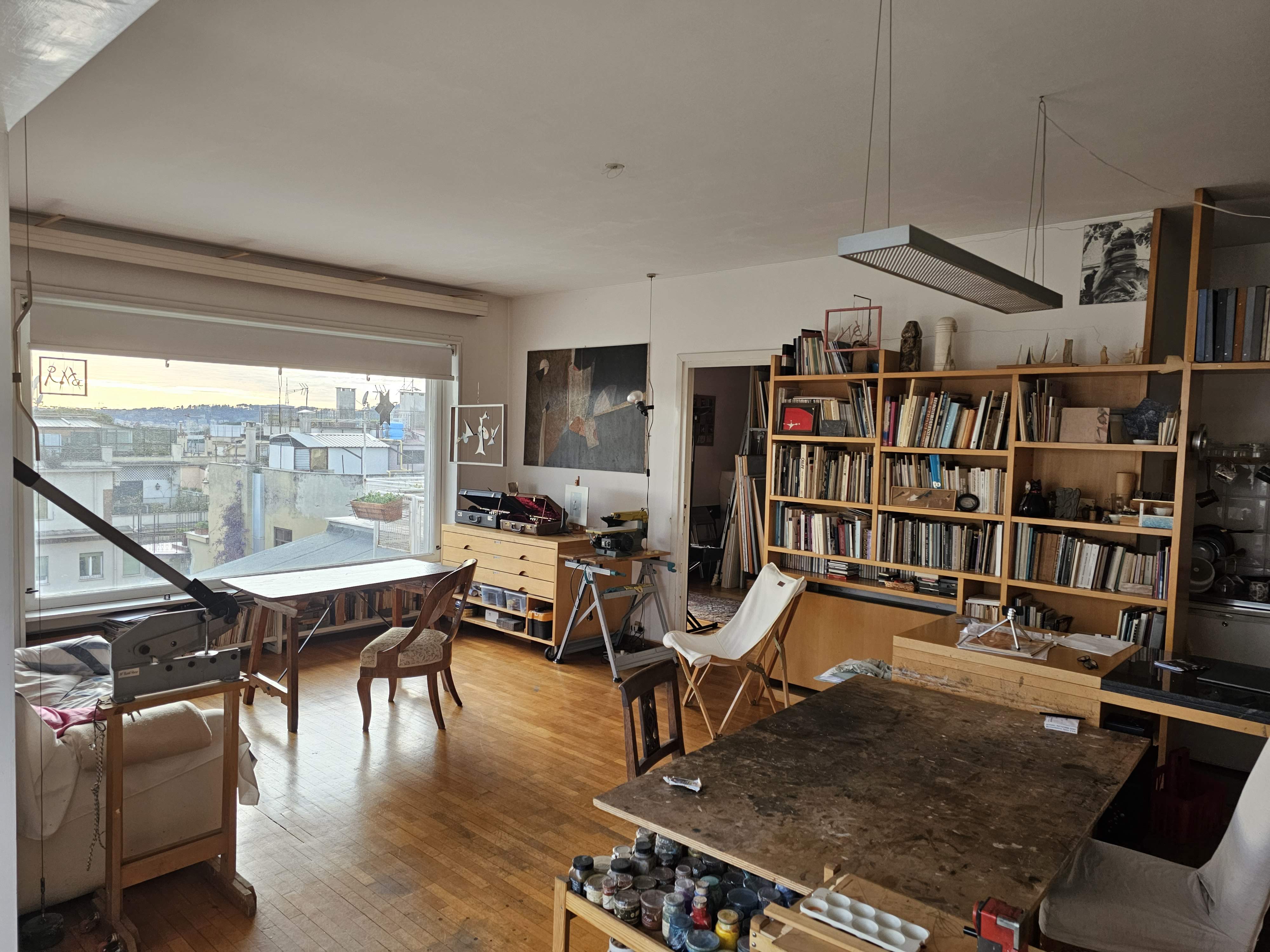 
Atelier di Valeria Gramiccia - il superattico del villino Alatri