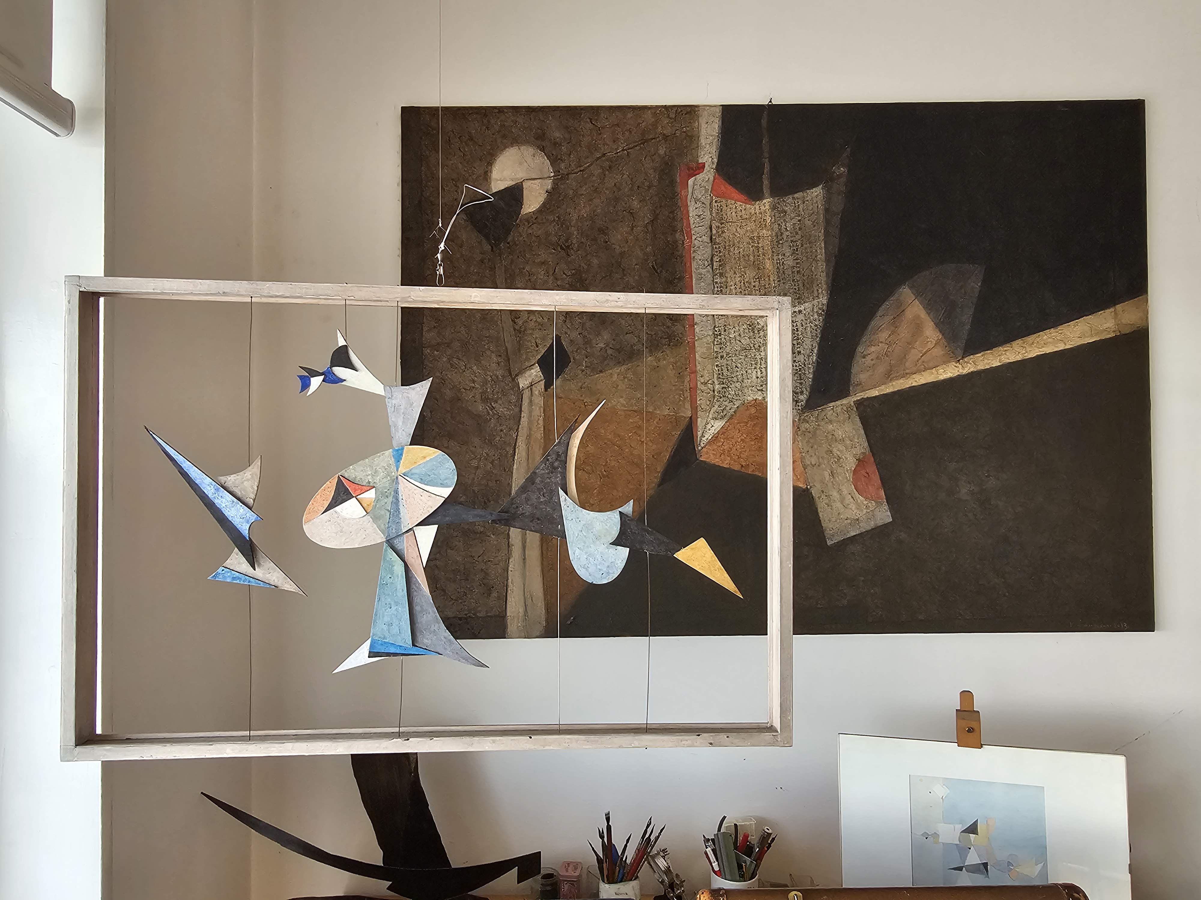 
Atelier di Valeria Gramiccia - il superattico del villino Alatri