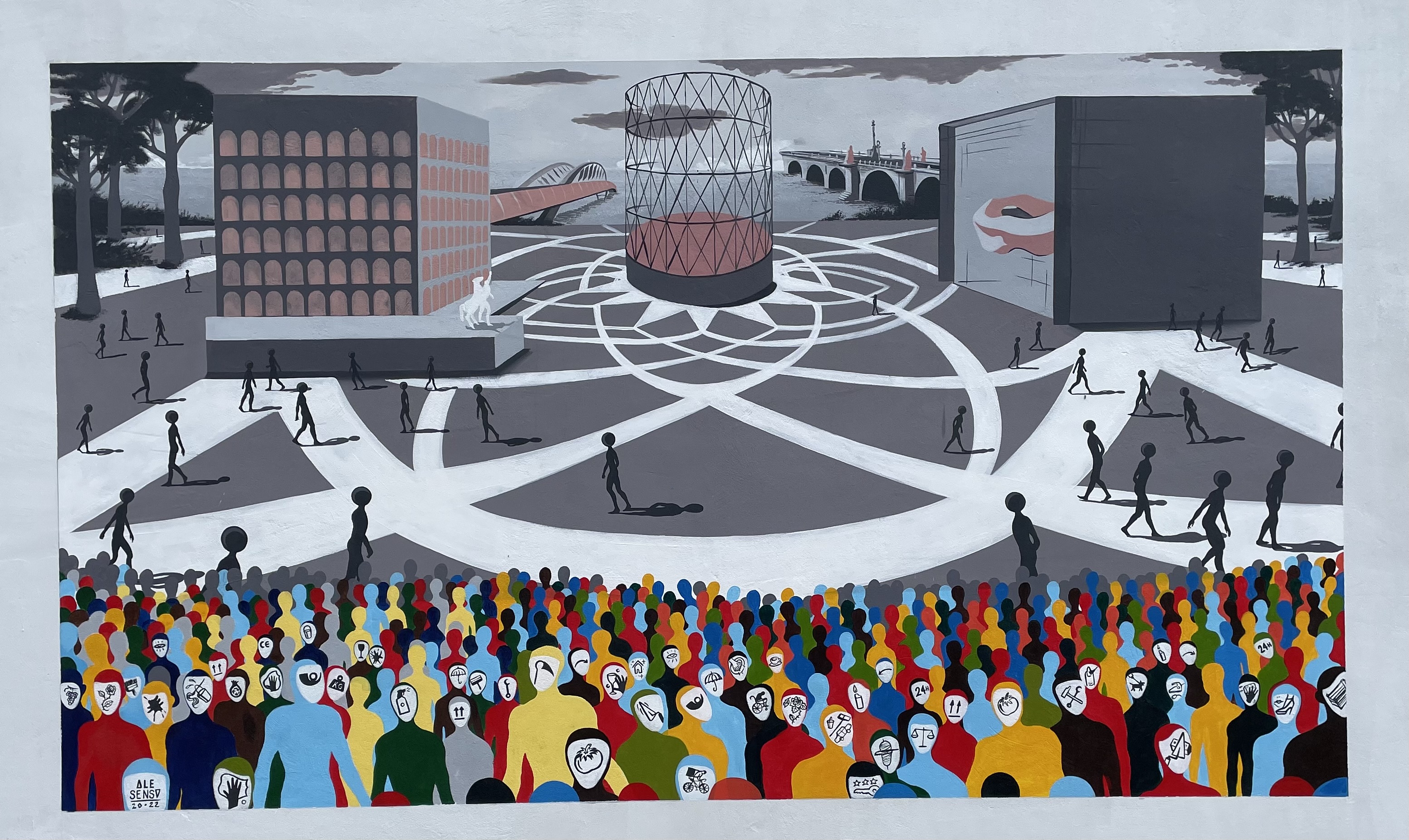 
Roma multiculturale: MAUMi - Museo di Arte Urbana sulle Migrazioni