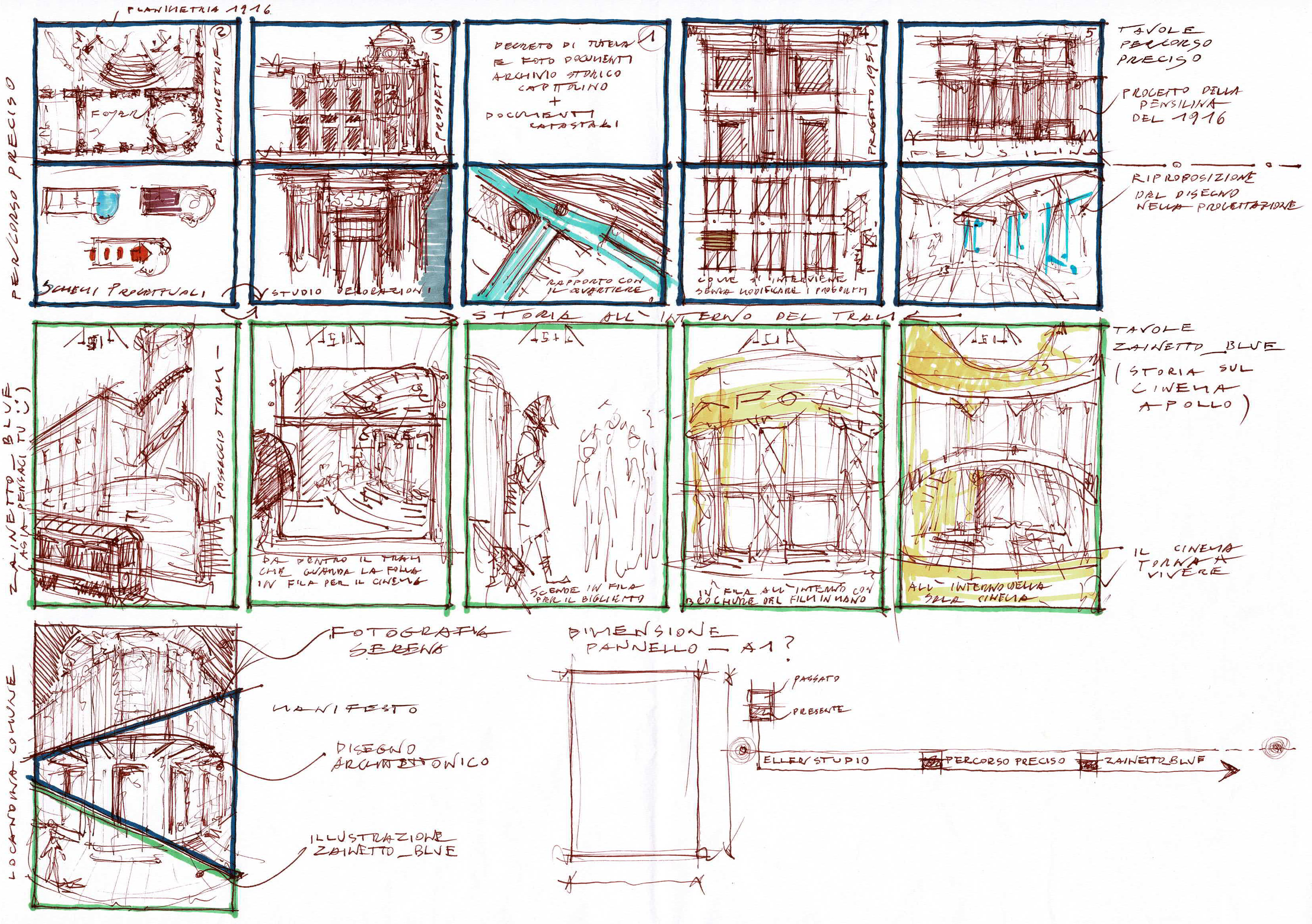 
Coup de théâtre.  Mostra di un racconto per immagini di una rigenerazione urbana.