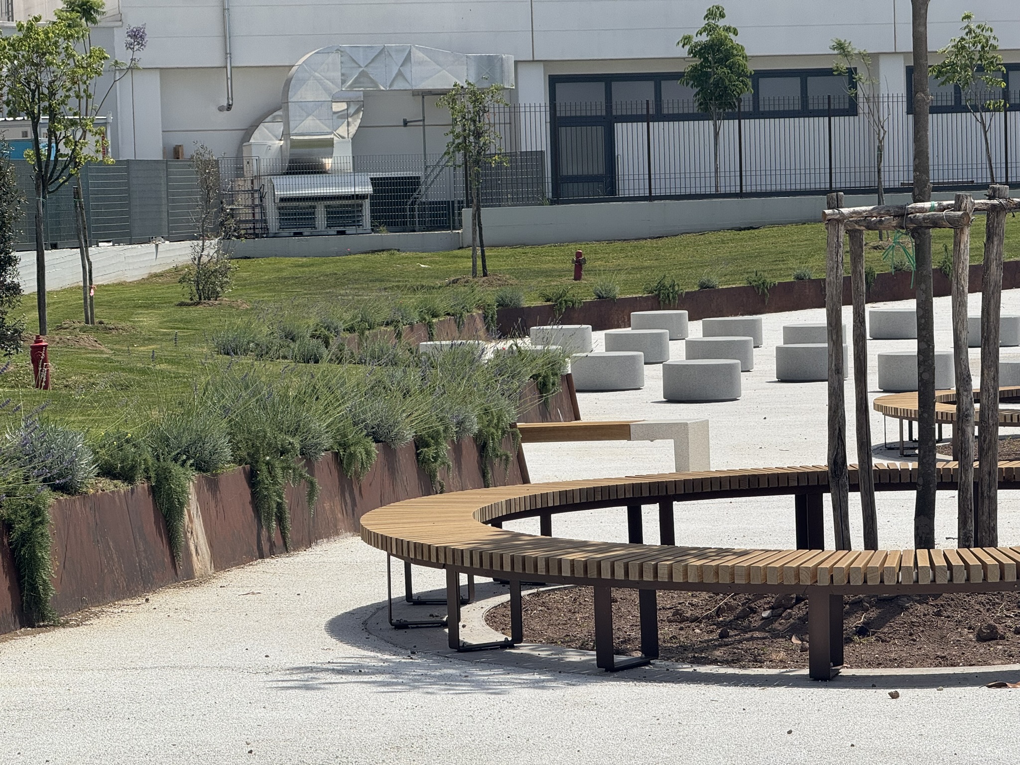 
Nuova piazza pubblica a Corviale