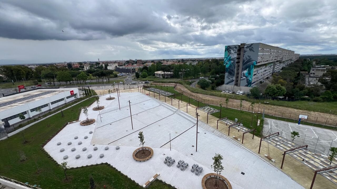 
Nuova piazza pubblica a Corviale