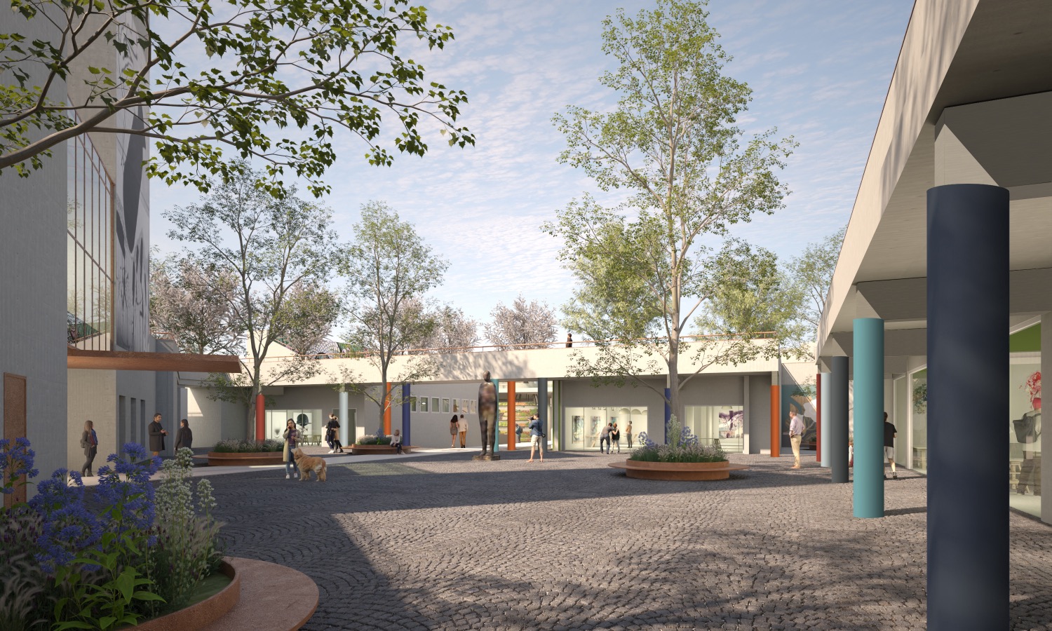 
PIANO URBANO INTEGRATO CORVIALE. CENTRO POLIVALENTE CAMPANELLA, INCIPIT E PIAZZA DELLE ARTI E DELL'ARTIGIANATO