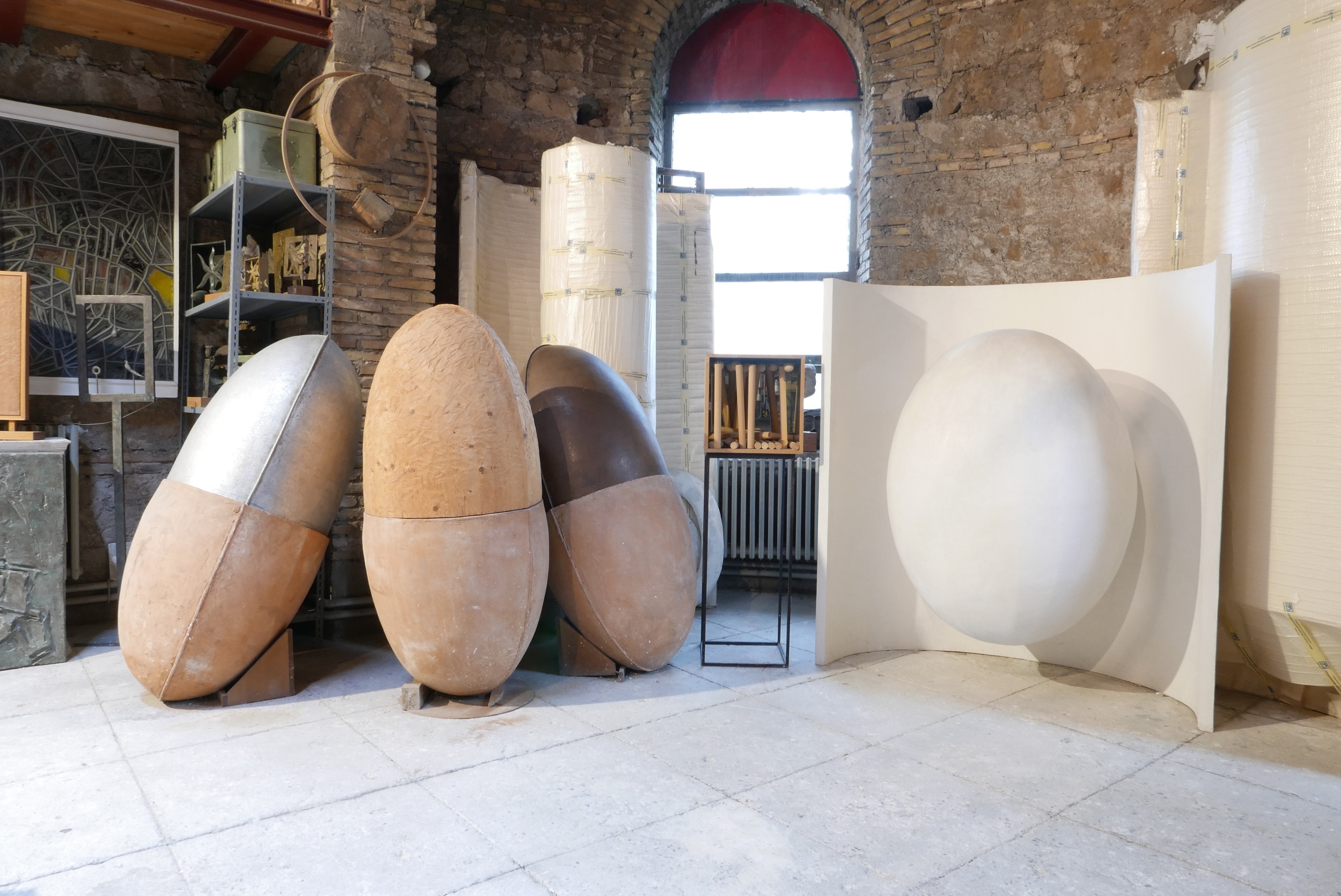 
SALA 1 E LO STUDIO DI TITO: DUE SPAZI UNA STORIA