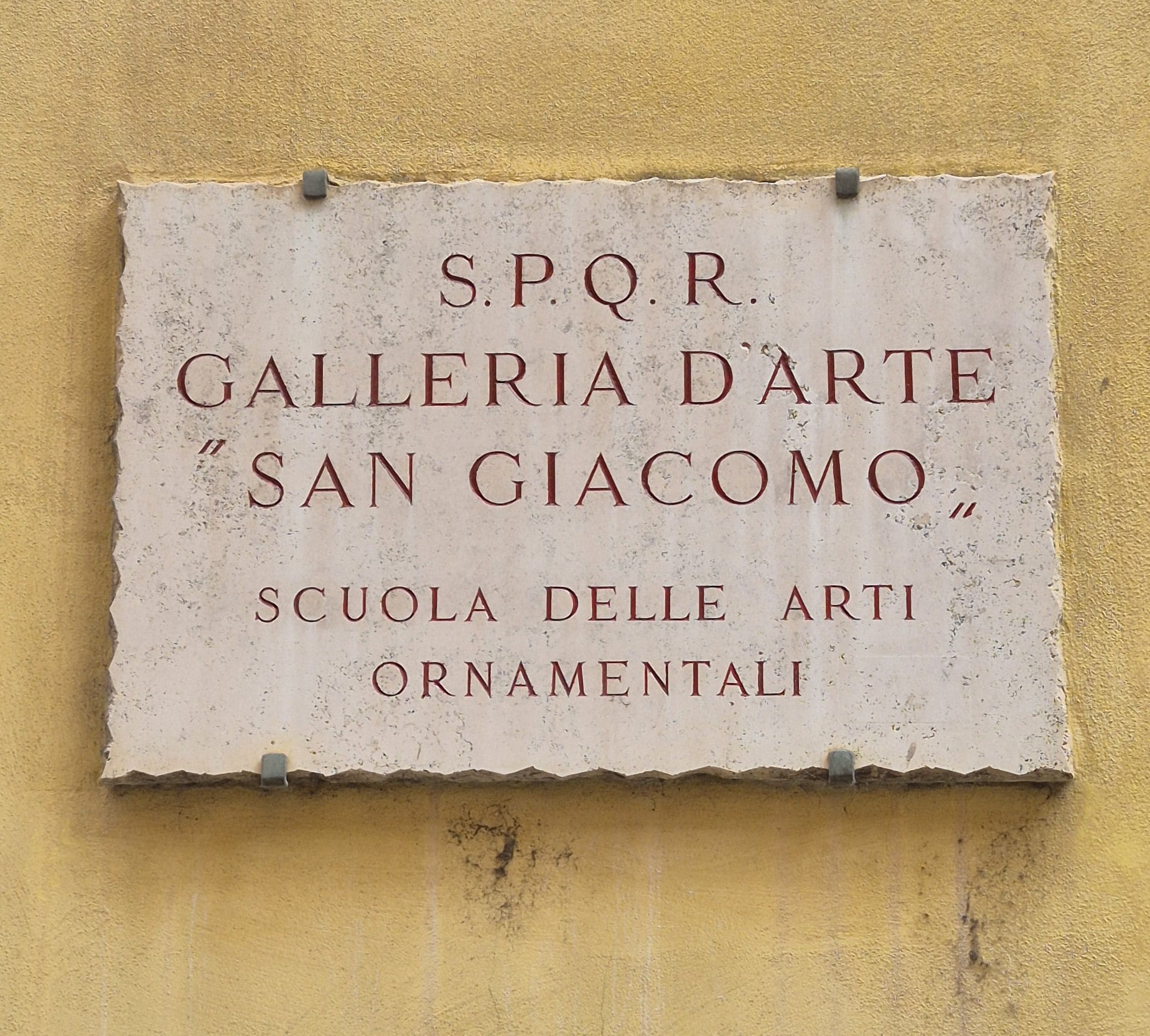 
Scuola Arti Ornamentali San Giacomo