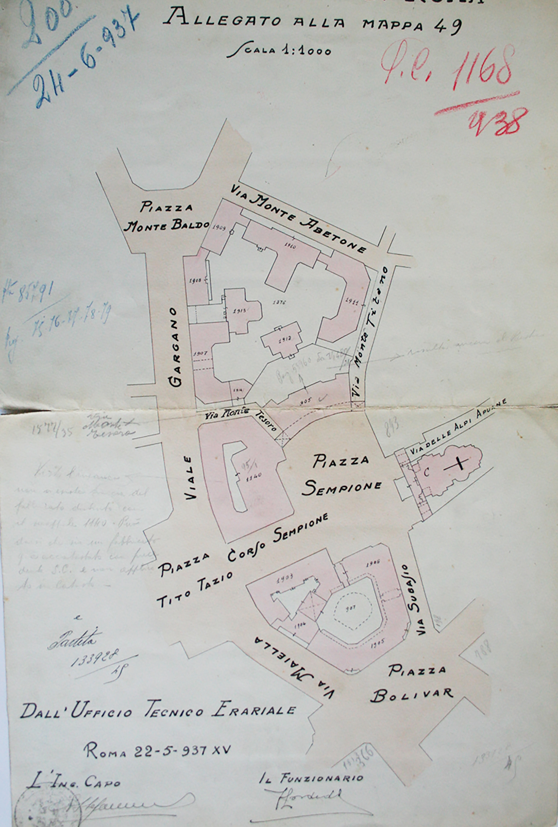 
CITTÀ GIARDINO ANIENE: PIAZZA SEMPIONE